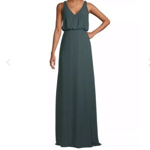Bill Levkoff Eva dress - Evergreen